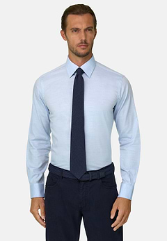 Shirt in Cotton Twill Regular Fit