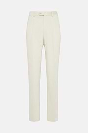 Pantalon En Velours De Coton, Crème, hi-res