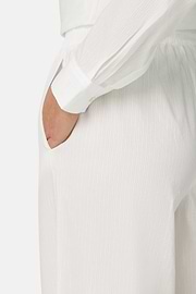 Cotton Trousers, White, thumb, 4