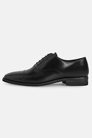 Oxford-Schuhe Aus Leder, Schwarz, hi-res