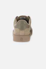 Essence Suede Trainers, Taupe, thumb, 5