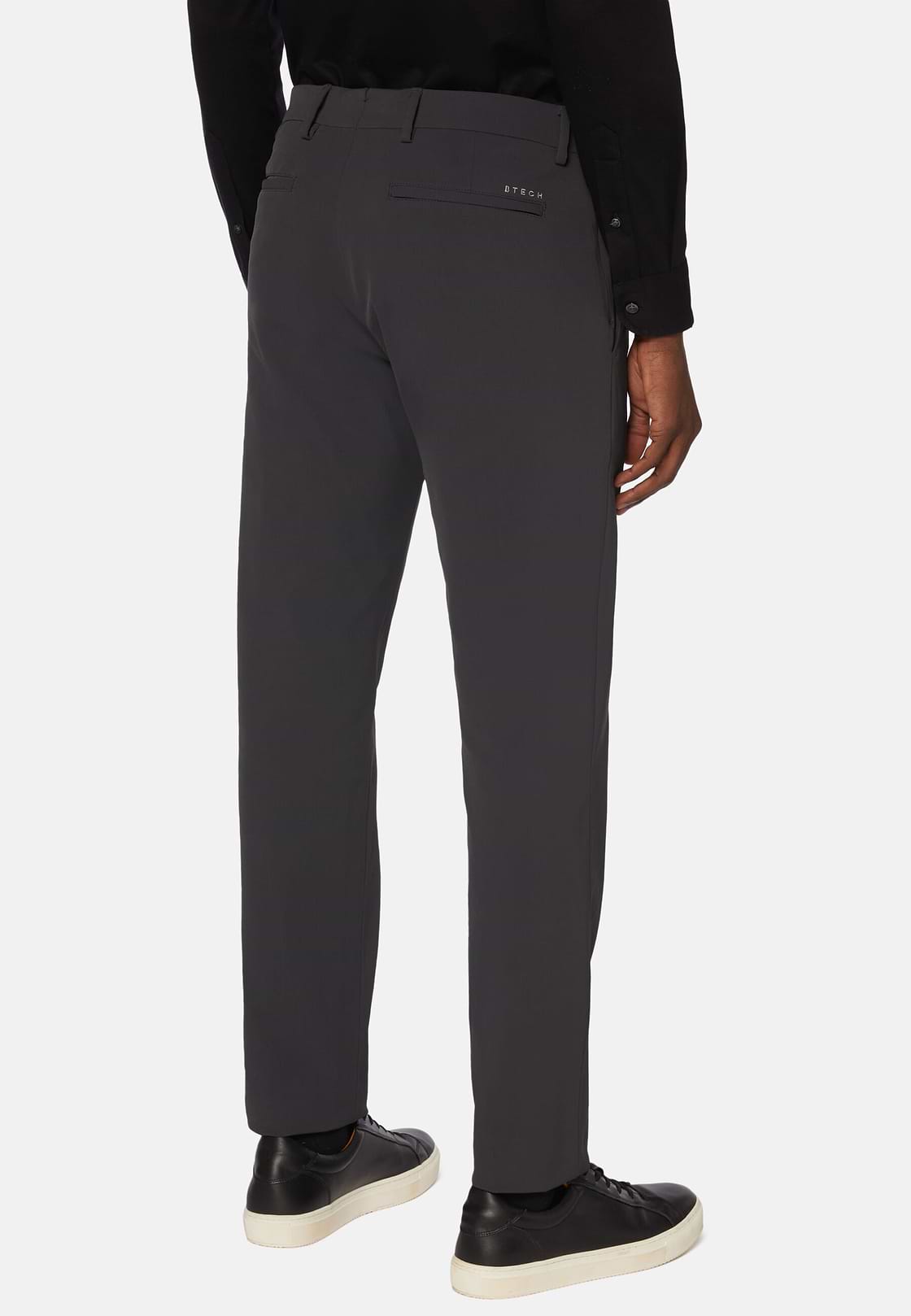 Pantaloni In Nylon Elasticizzato Performance BTech, Carbone, hi-res