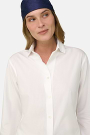 Camicia In Cotone Regular Fit, Bianco, thumb, 4