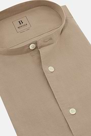 Regular Fit Tencel Linen Shirt, Sand, hi-res