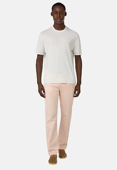 Cotton Crêpe Knit T-Shirt