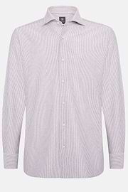 Polo Camicia In Jersey Di Cotone Regular Fit, Beige, hi-res