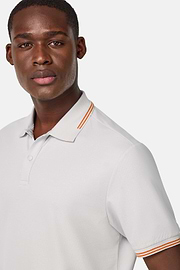 Cool Jade-Fresh Piqué Polo Shirt, Ice, hi-res