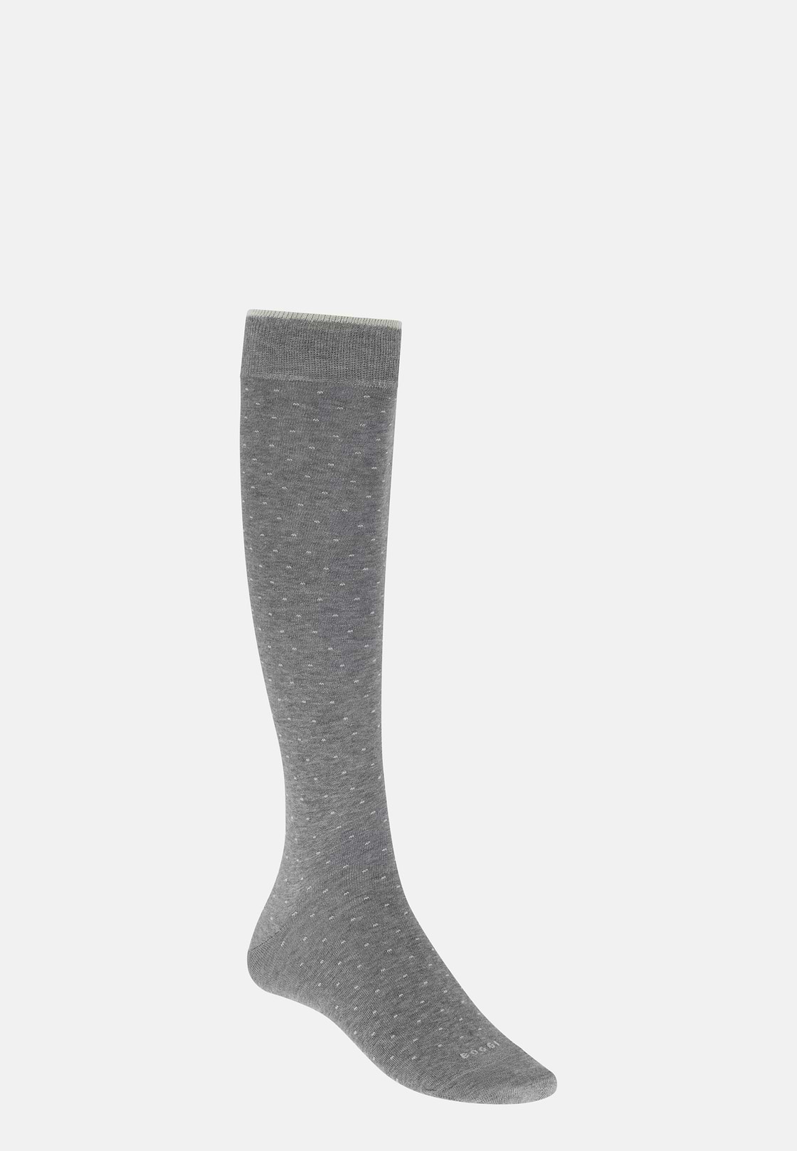 Socken mit Mikropunktemuster, Grau, hi-res, 1