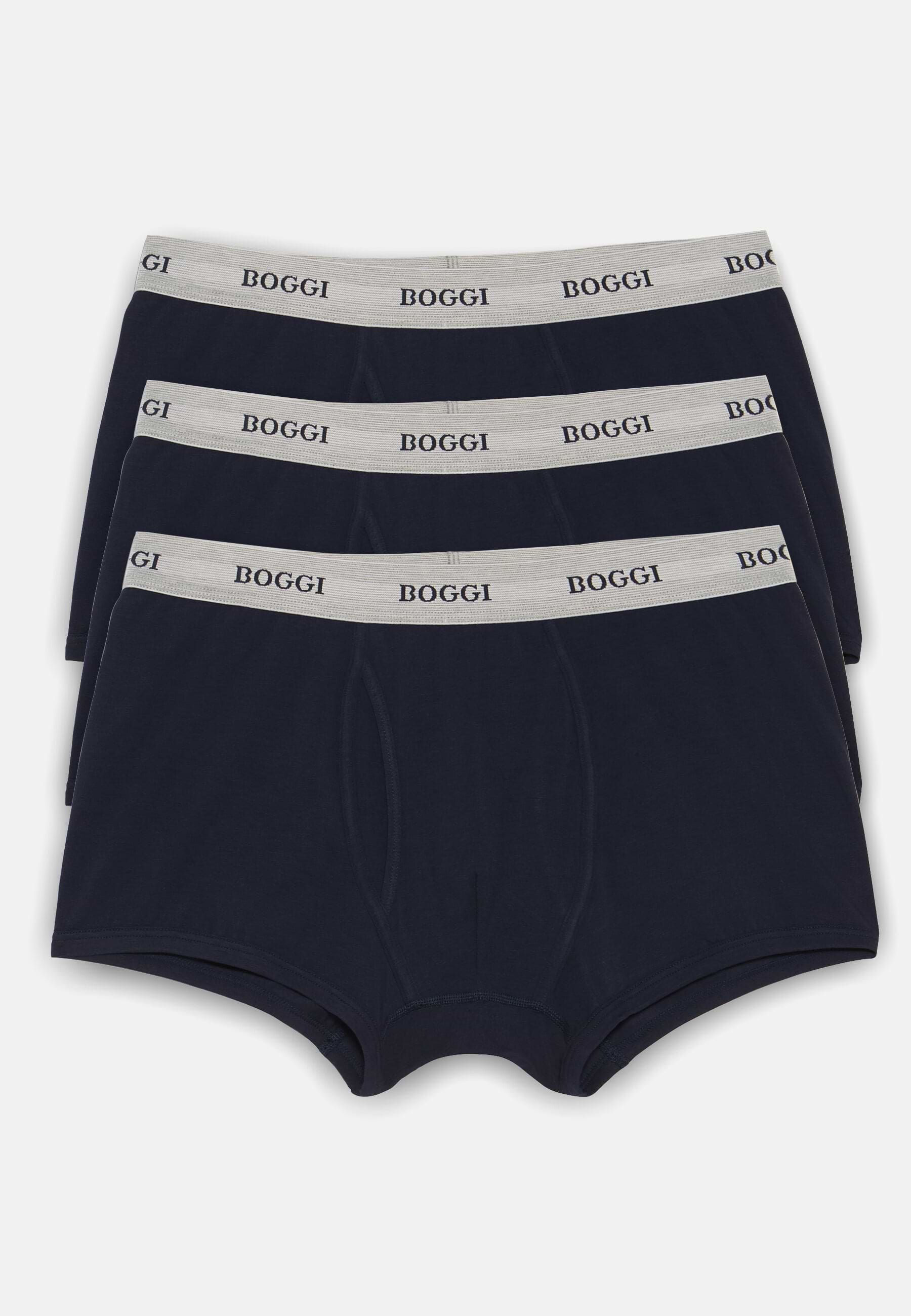 Men s Stretch Cotton Jersey Boxer Shorts Boggi Milano