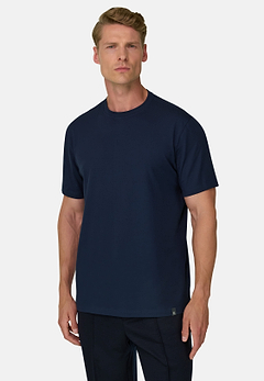 T-Shirt aus Supima-Baumwolljersey Stretchgewebe