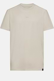 T-shirt En Coton Supima Extensible, Sable, hi-res