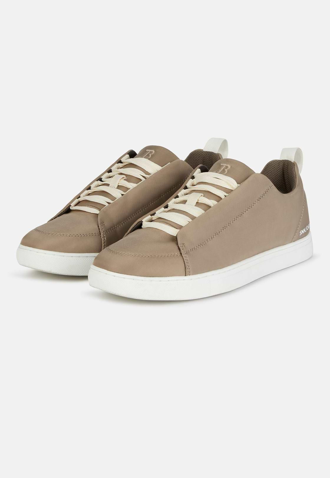 Buty sportowe w kolorze taupe z tkaniny technicznej, Taupe, hi-res