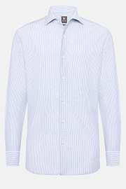 Polo En Jersey De Coton Regular Fit, Bleu clair, hi-res