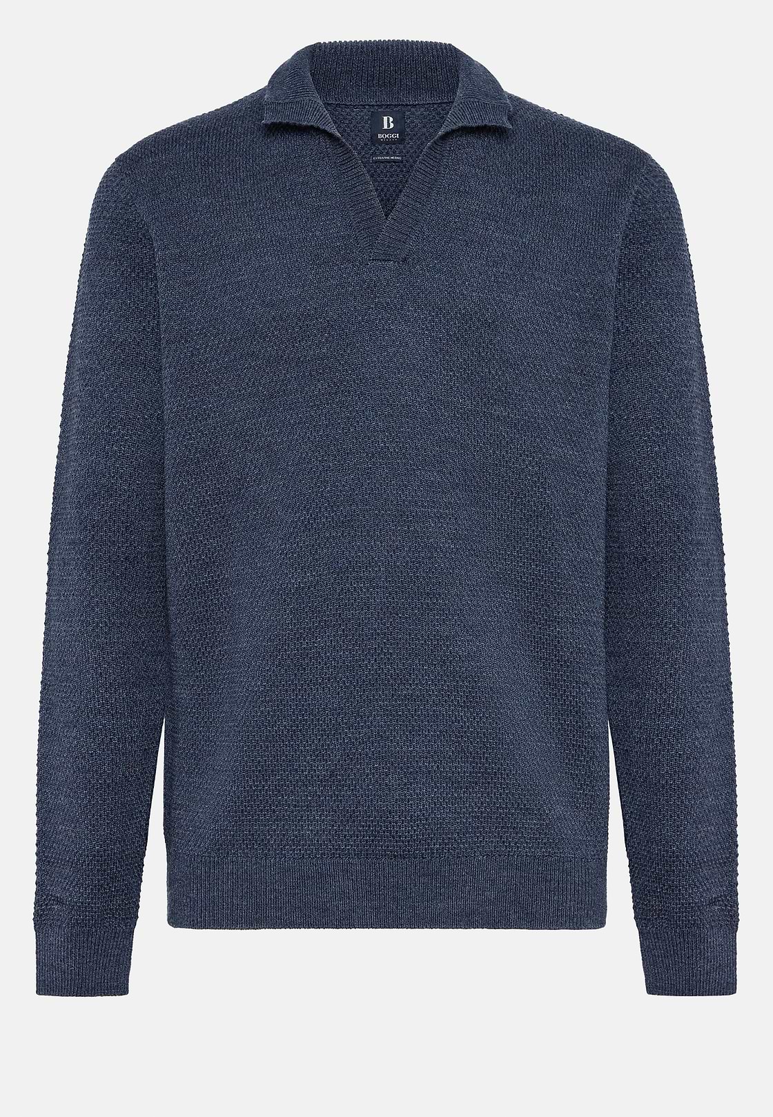 OBSIDIAN WOOL MOCK NECK PULLOVER