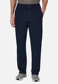 Pantaloni In Scuba Pique Misto Cotone