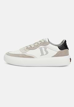 Sneakers En Cuir Avec Macro-Logo