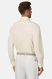 Shirt in Cotton Blend Corduroy Regular Fit, OFFWHITE, thumb, 6