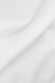 Schmale Baumwoll-Satin-Hemd, Weiß, thumb, 5