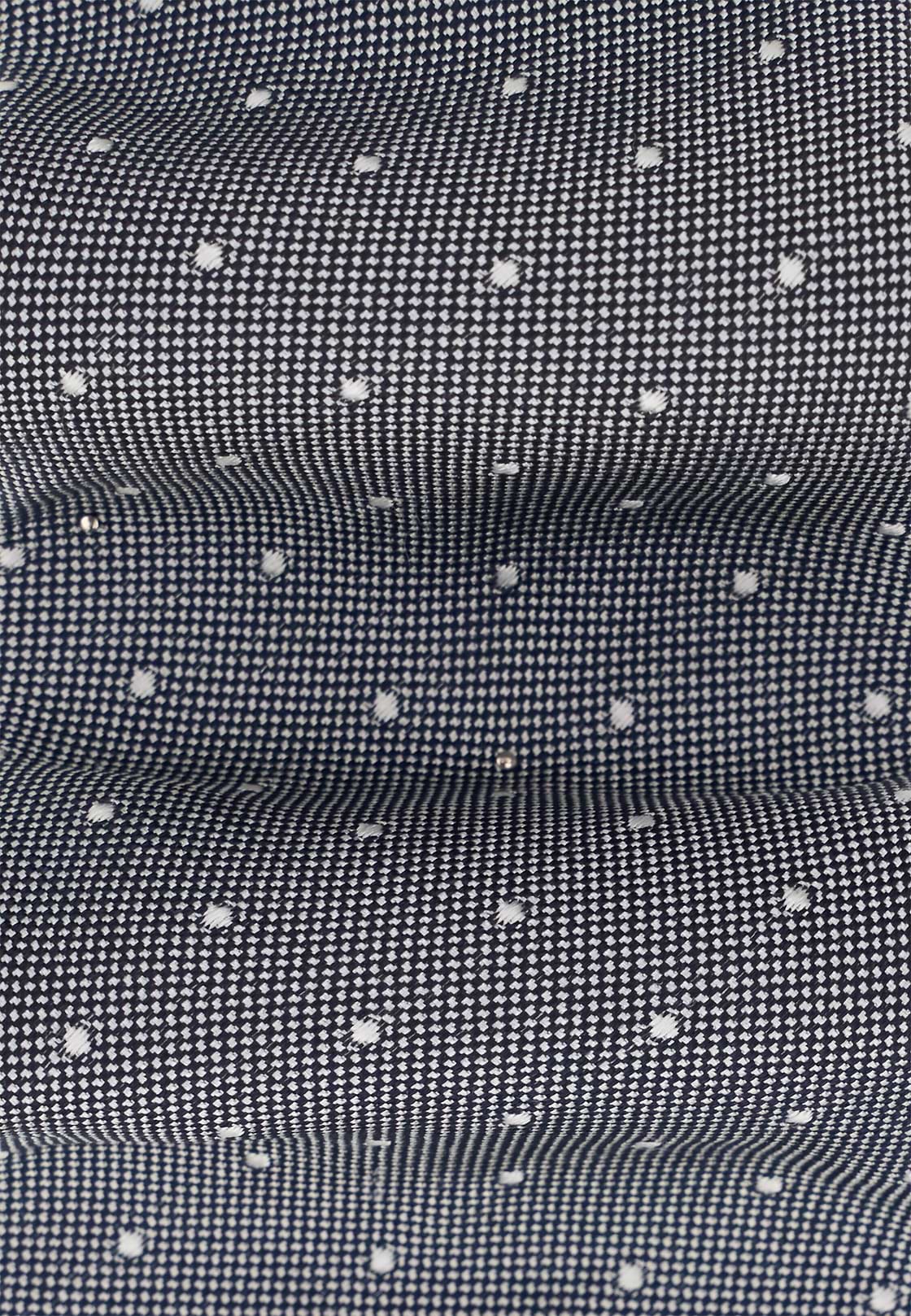 Formal Tie Jacquard Polka Dot Silk, Blue, hi-res, 2