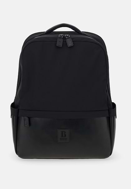 Technical Fabric Rucksack, Black, hi-res