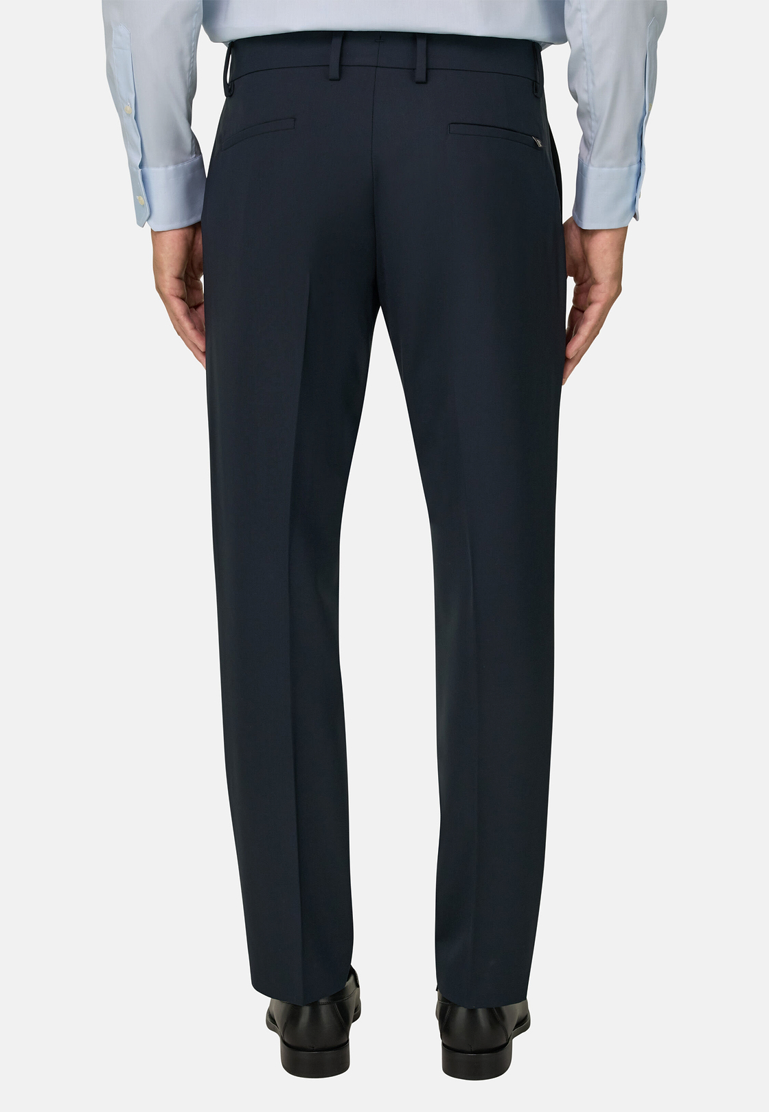 Washable Wool Stretch Trousers, , hi-res, 5
