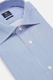 Striped Windsor Collar Shirt Slim, Blue, hi-res