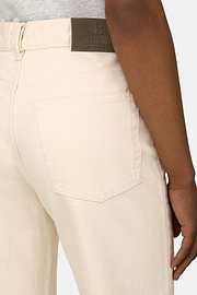 Cotton Denim Jeans, Cream, thumb, 4
