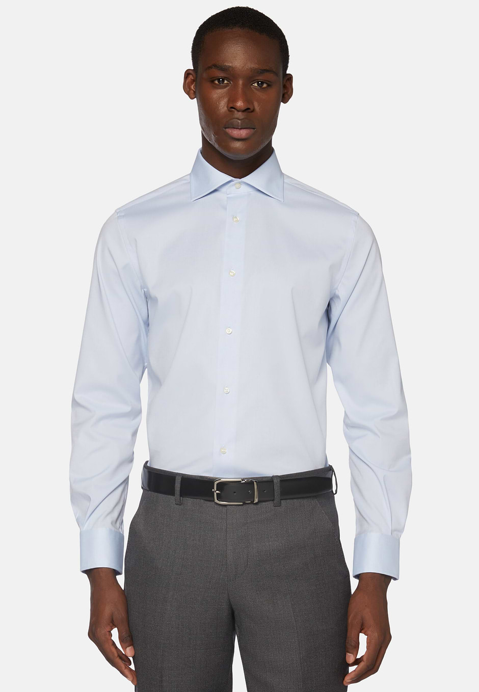 italian dress shirts men Marcello Piquet Fabric in 5 Colors Choose from White Men's Italian Shirts - New