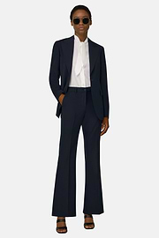 Pure Wool Jacket, Navy blue, thumb, 1