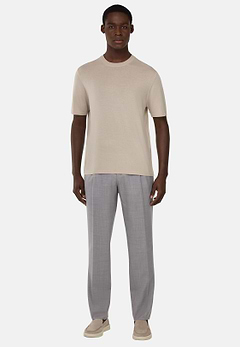 Knitted Merino Wool T-Shirt