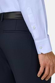 Overhemd in Katoen Dobby Slim Fit, Light Blue, thumb, 4