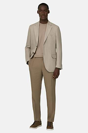 Veste En Lin, Sable, thumb, 1