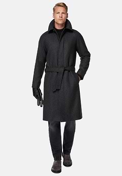 Single-breasted Wool Coat