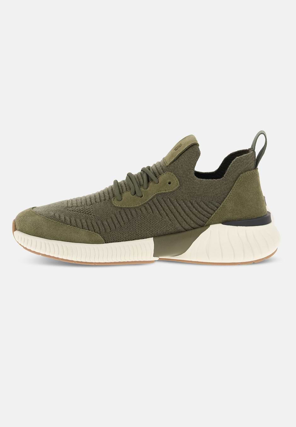 Willow Trainers in Wool Blend, Green, hi-res