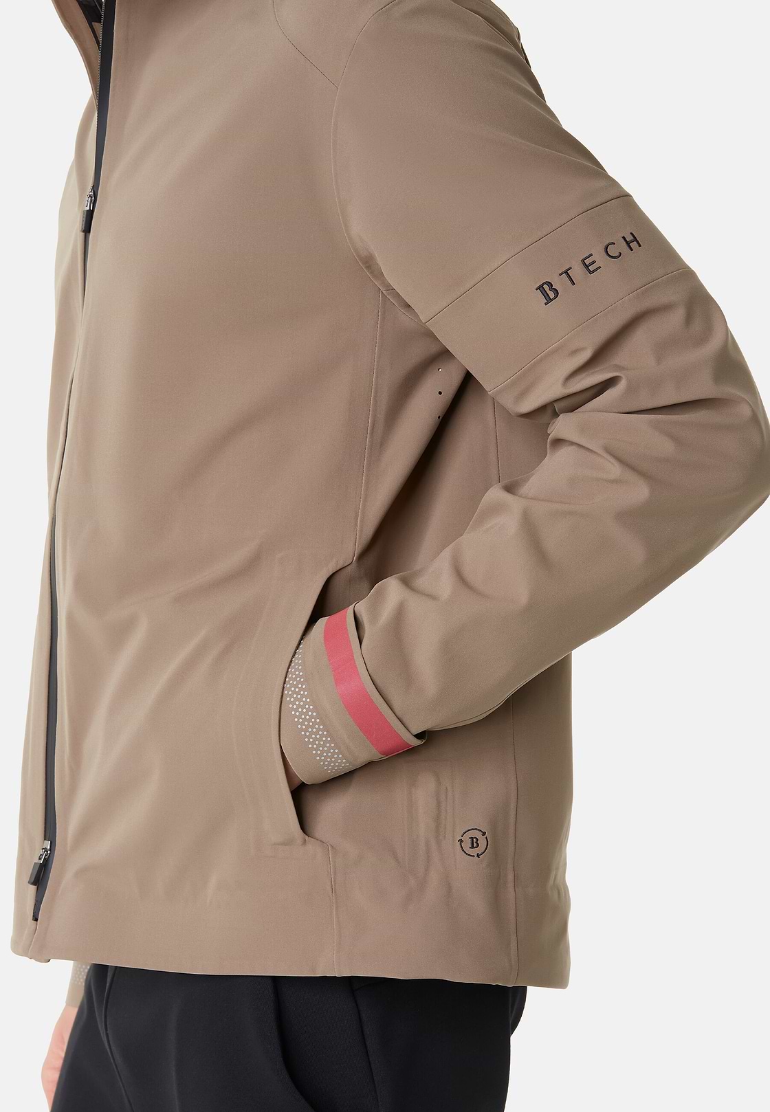 Windbreaker jacket in recycled technical fabric B Tech, , hi-res, 5