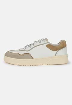 Leather And Velvet Sneakers