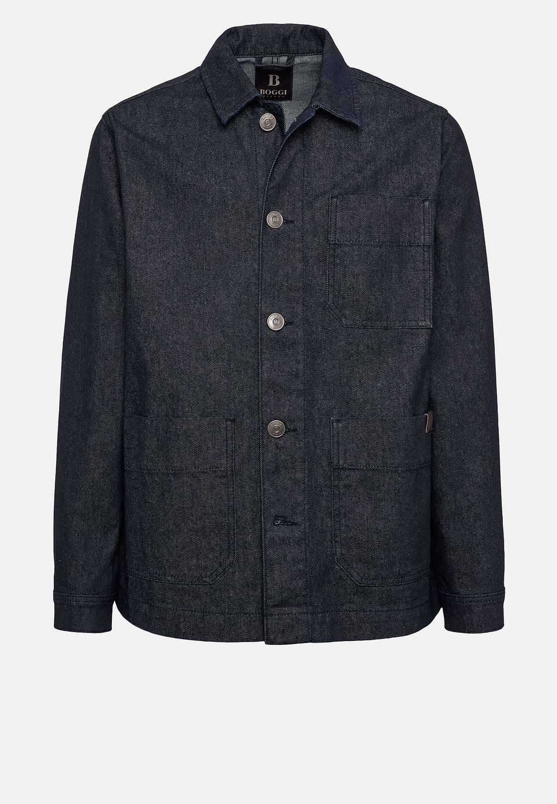Work Shirt Jacket in Denim, , hi-res