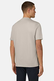 Silk Blend T-Shirt, Sand, thumb, 3