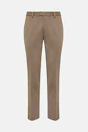 B Tech Trousers in Stretch Technical Fabric, Taupe, hi-res