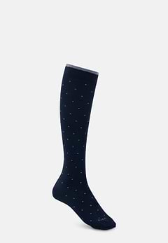 Long Socks Polka Dot Cotton Blend