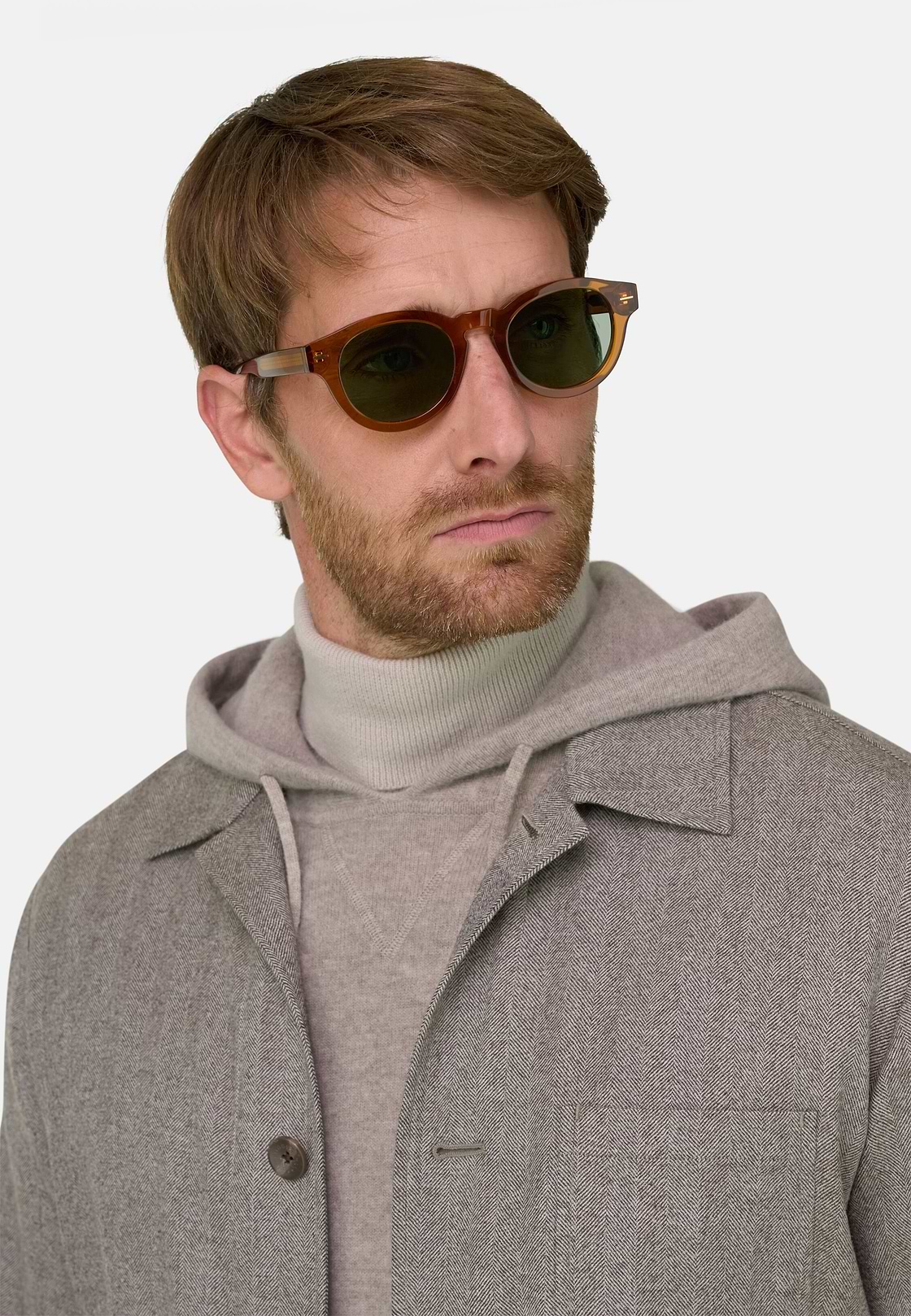 Giacca Camicia Resca in Lana, Taupe, hi-res, 3