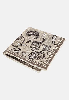 Paisley Print Silk Pocket Square