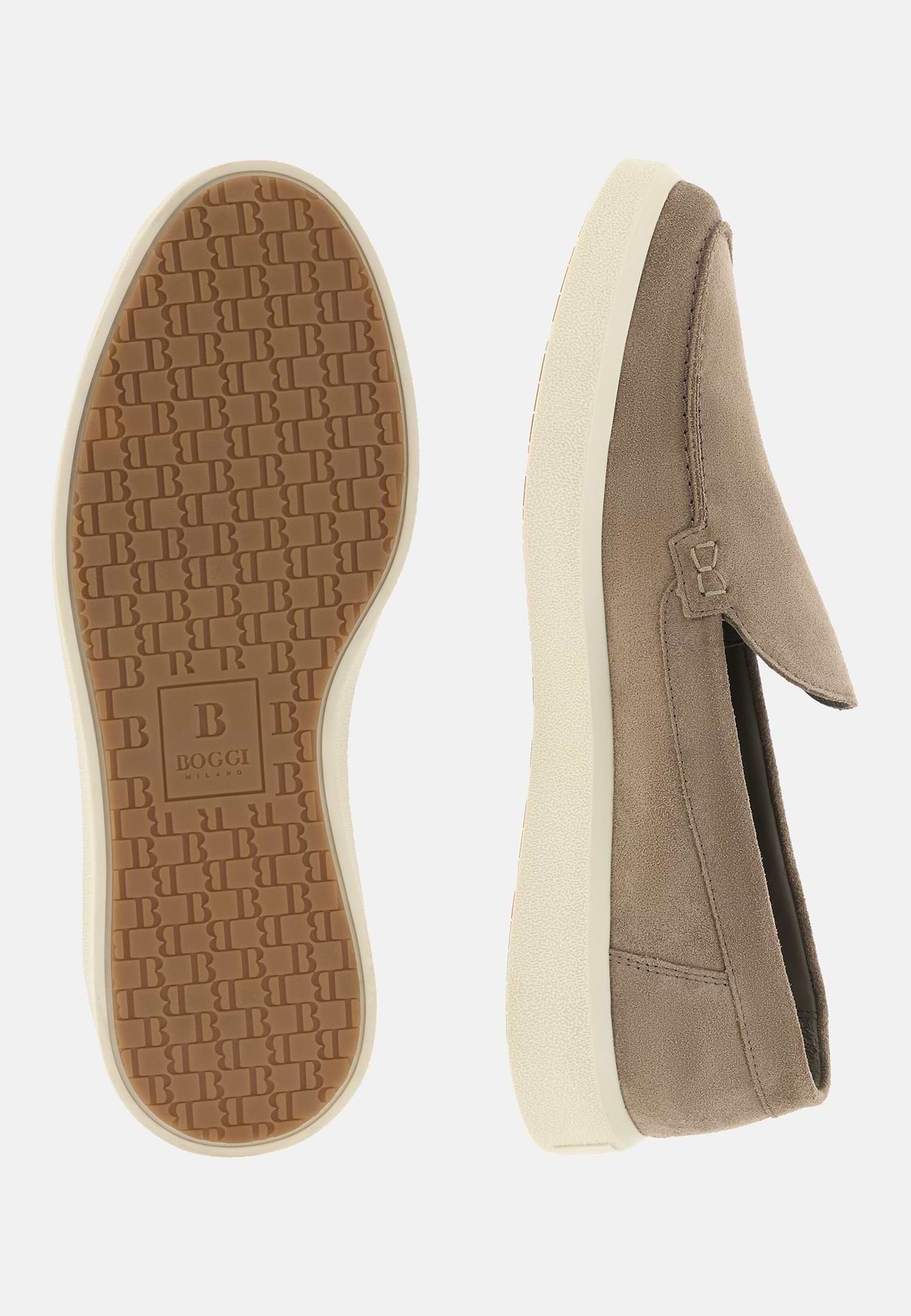 Mocassins Stratus En Daim, Taupe, hi-res, 4
