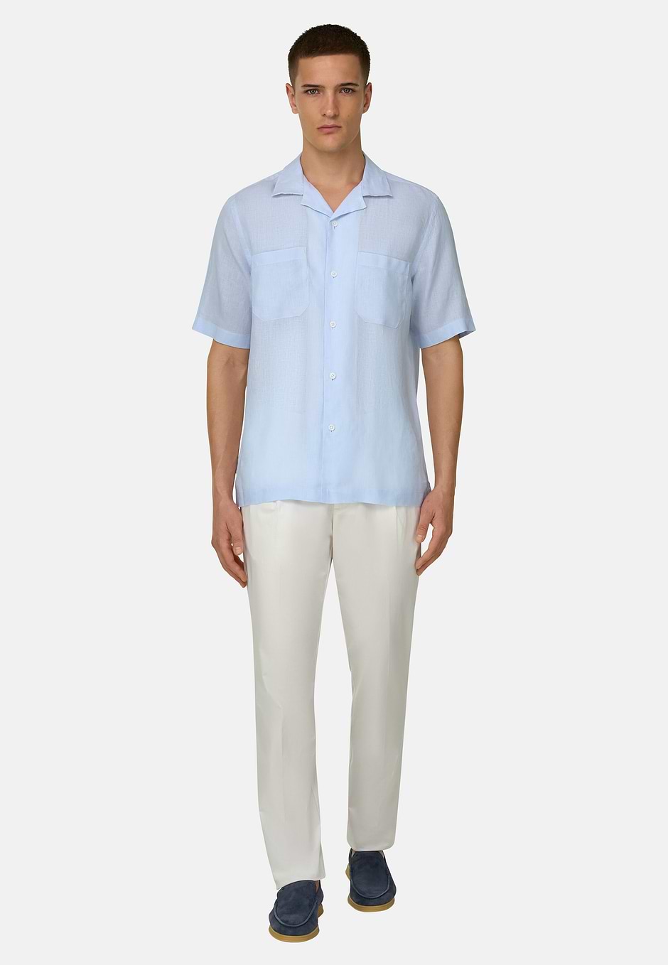 Hemd Aus Leinen Regular Fit, SLTB, hi-res