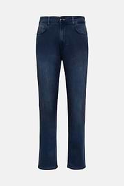 Dunkelblaue Jeans Aus Stretch-Denim, Dunkelindigo, hi-res