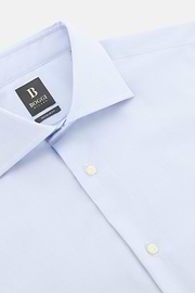 Camicia A Righe In Cotone Regular Fit, Azzurro, thumb, 5