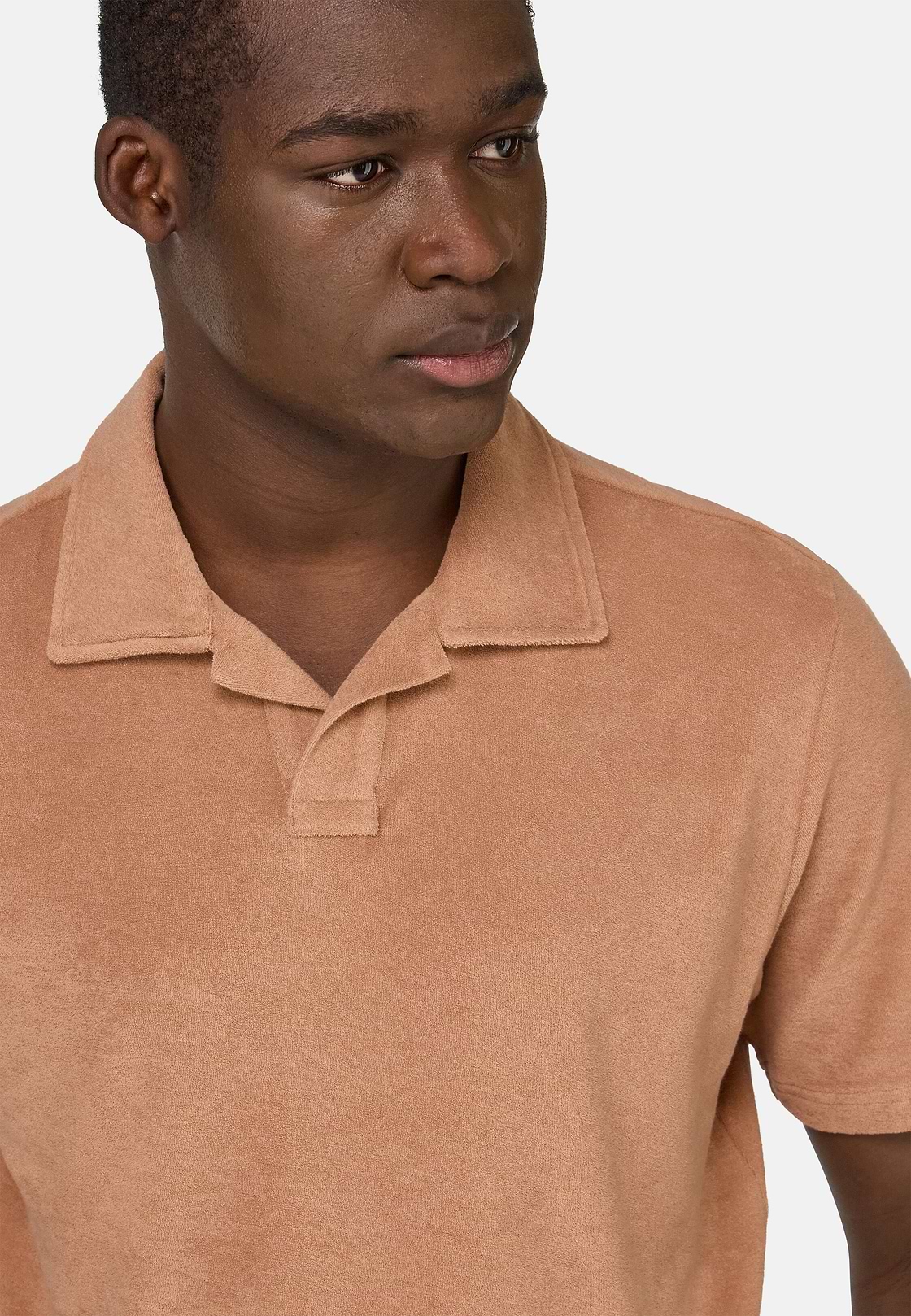Polo En Nylon Coton, Rojo, hi-res