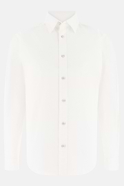 Camicia In Oxford Di Cotone Regular Fit, Bianco, thumb, 6