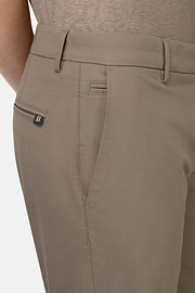 Hose Aus Baumwoll-Stretch, Taupe, thumb, 4