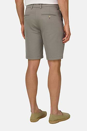 Bermudahose Aus Elastischem Tencel, Hellgrün, thumb, 3